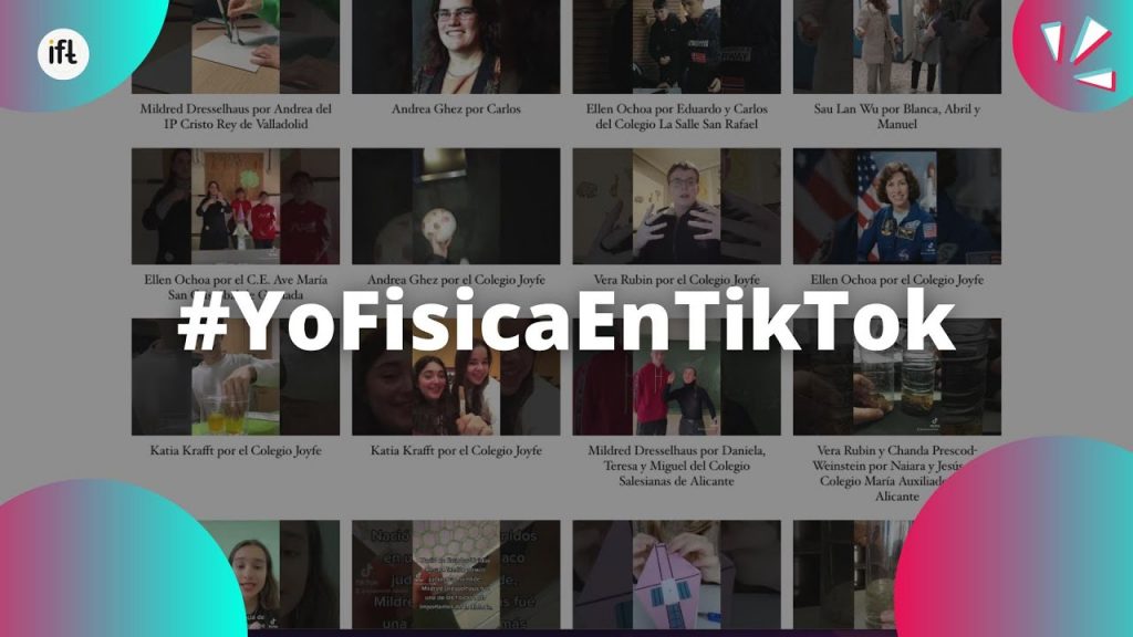 Vídeo resumen del reto #YoFisicaEnTikTok
