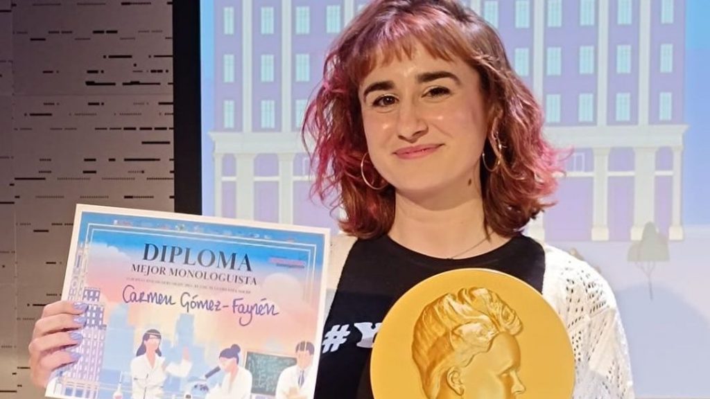 Carmen Gómez-Fayrén (IFT), ganadora del concurso de monólogos CSIC-UAM