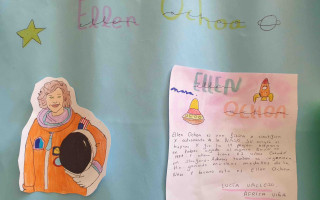<a " style="color : black;font-style: italic;">
Ellen Ochoa y el espacio</a><br> <br><h style="color : white; "> Lucía Vallejo y África Viña<br>IES Escultor Daniel, Logroño</h>