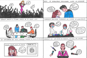 <a " style="color : black;font-style: italic;">
Gabriela González y las ondas gravitacionales</a><br><br><h style="color : white; "> <br> IES Alto Jarama de Torrelaguna, Madrid </h>