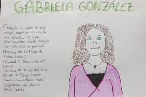 <a " style="color : black;font-style: italic;">
Gabriela González y las ondas gravitacionales</a> <br><br><h style="color : white; ">Alba y Carmen <br>IES Escultor Daniel, Logroño</h>