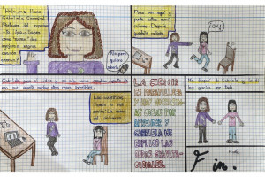 <a " style="color : black;font-style: italic;">Gabriela González y las ondas gravitacionales</a><br><br><h style="color : white; ">Paola Paredes<br> CEIP Pablo Picasso, Madrid</h>