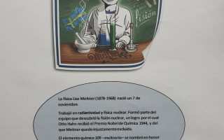 <a " style="color : black;font-style: italic;">
Lise Meitner y la fisión nuclear</a><br><br><h style="color : white; "> Mateo <br>IES Escultor Daniel, Logroño</h>