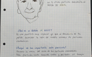 <a " style="color : black;font-style: italic;">
María José Herrero y el bosón de Higgs</a><br><br> <h style="color : white; ">Teo y Martín <br>IES Escultor Daniel, Logroño</h>